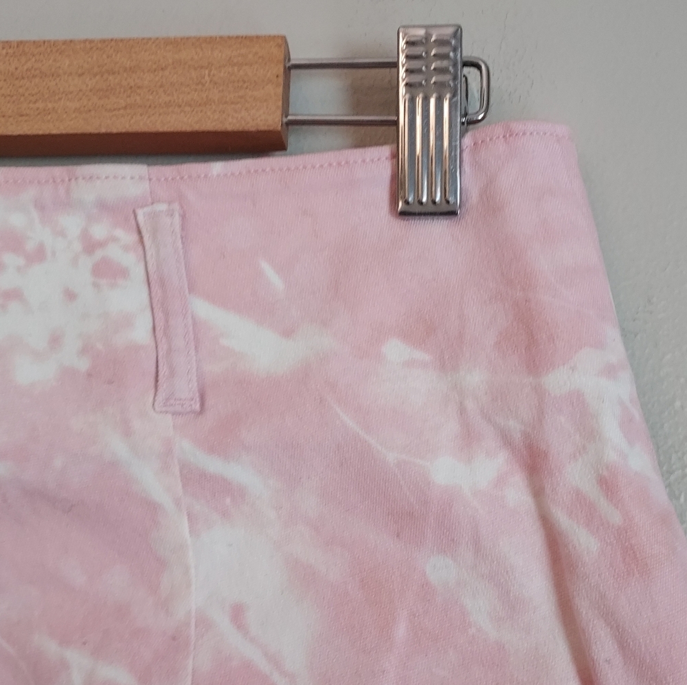 Anthropologie Jaime Pink Print Straight Pant Pants Size 8 NEW NWT - Picture 11 of 16